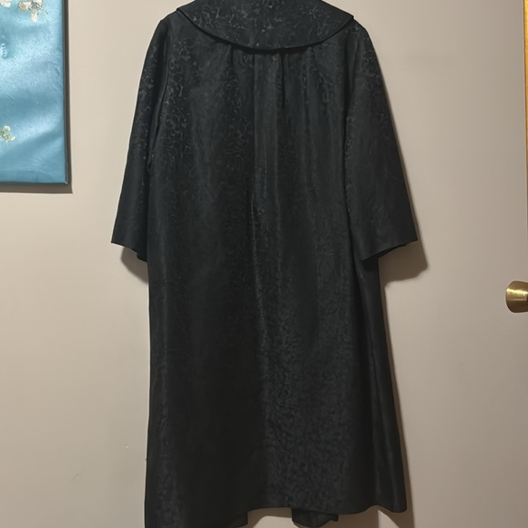 Vintage Black long International Ladies Garment Workers Union 1955-1963 size 20 - Picture 6 of 10